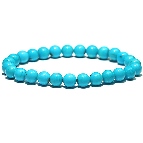 〔K1861-7〕約7mm メキシコ産ナコザリターコイズターコイズ ブレスレット Nacozari turquoise