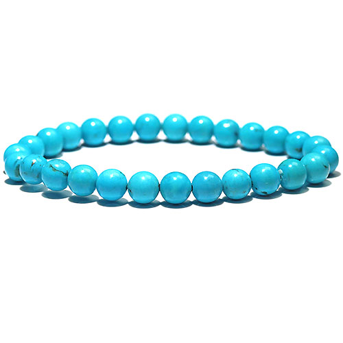 〔K1861-9〕約7mm メキシコ産ナコザリターコイズターコイズ ブレスレット Nacozari turquoise