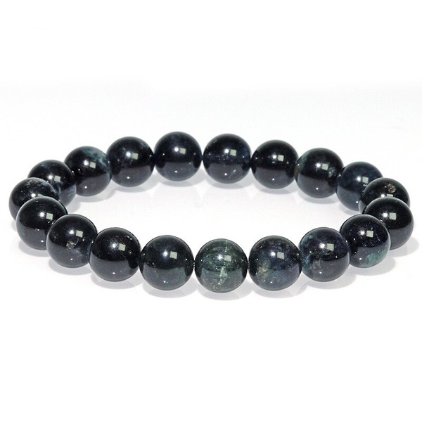 〔K2056-10m〕10mmお買い得 濃いめ ブルートルマリン（インディゴライト)Tourmaline ブレスレット