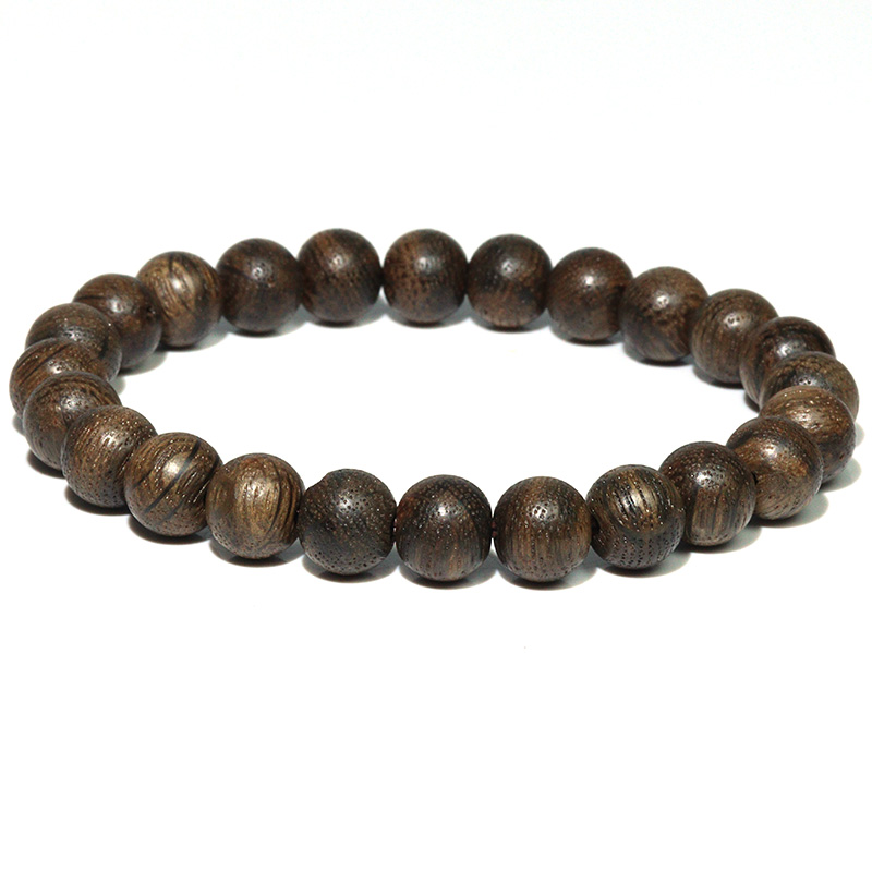 〔PW-J11-8m〕【日本銘木／神代】神代楢 8mm ブレスレット 神話の時代を今に伝える、木の記憶を纏う【ランダム発送】