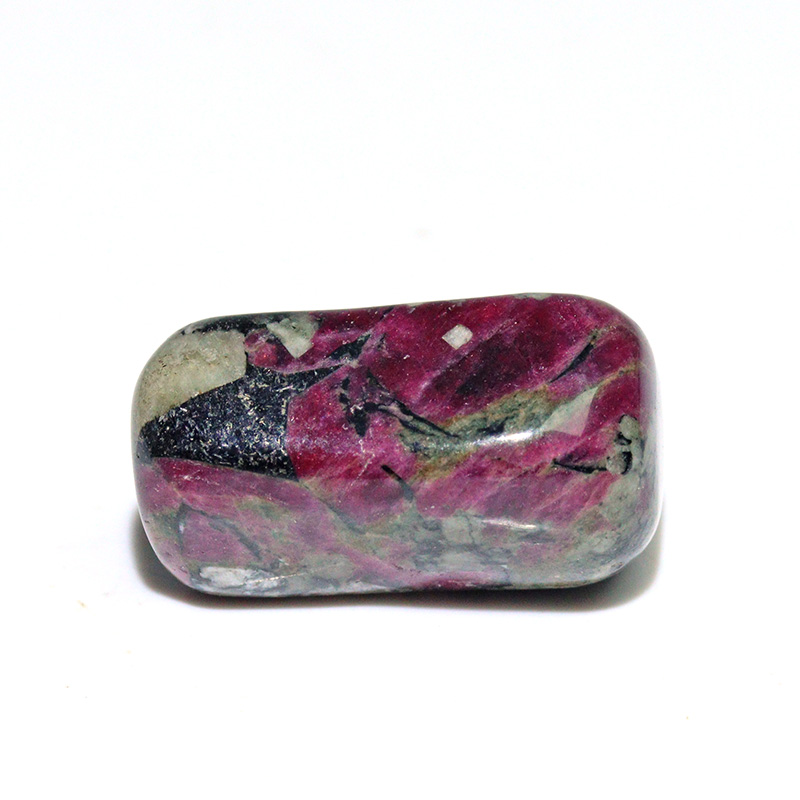 〔Z154-14〕希少 ロシア産 蛍光 ユーディアライト AAA タンブル Eudialyte