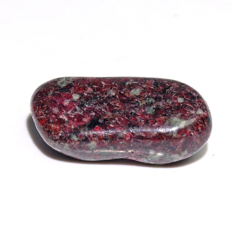 〔Z154-19〕希少 ロシア産 蛍光 ユーディアライト AAA タンブル Eudialyte