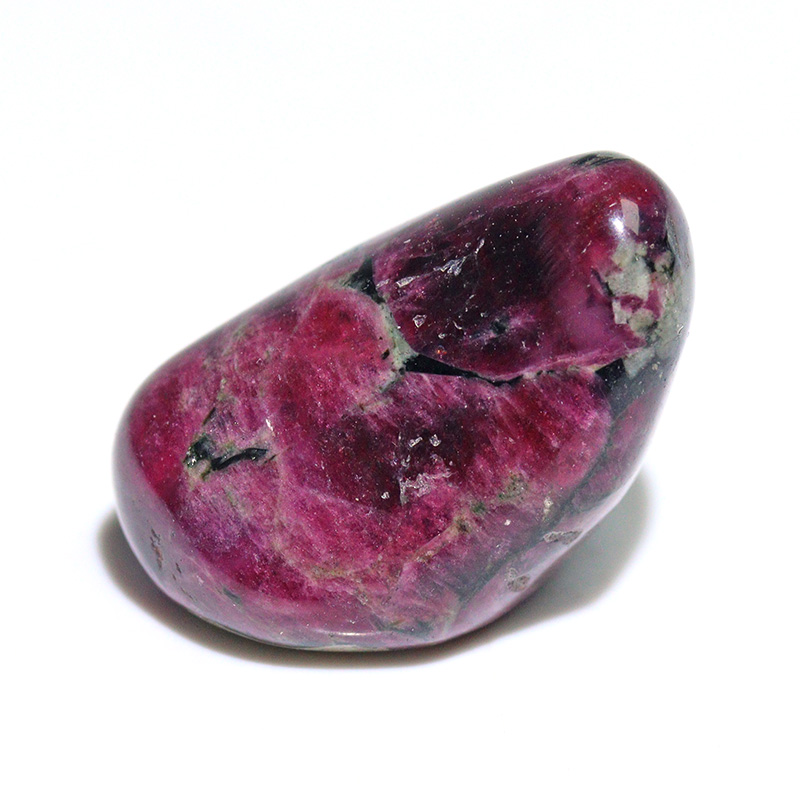 〔Z154-25〕希少 ロシア産 蛍光 ユーディアライト AAA タンブル Eudialyte