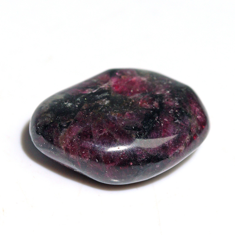 〔Z154-5〕希少 ロシア産 蛍光 ユーディアライト AAA タンブル Eudialyte