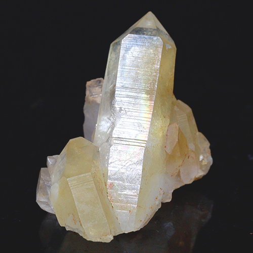 メール便不可 〔D122-14〕希少 アーカンソー州産 ゴールデンヒーラー クラスター Arkansas Golden Healer