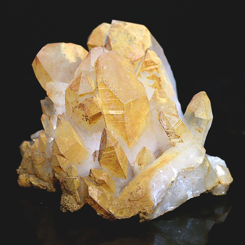 メール便不可 〔D122-22〕希少 アーカンソー州産 ゴールデンヒーラー クラスター Arkansas Golden Healer