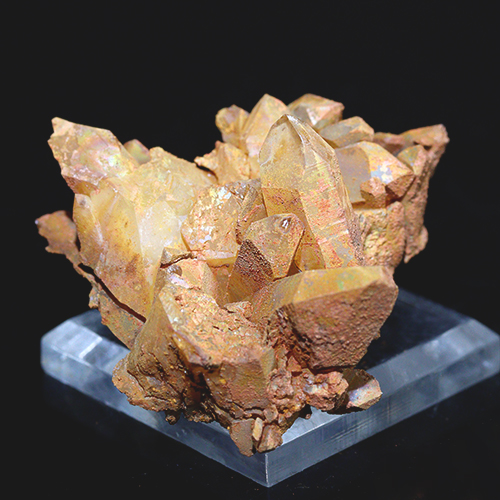 メール便不可 〔D122-25〕希少 アーカンソー州産 ゴールデンヒーラー クラスター Arkansas Golden Healer