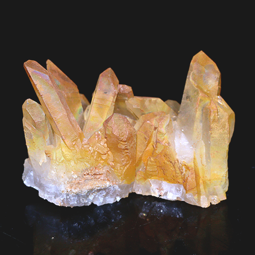 メール便不可 〔D122-26〕希少 アーカンソー州産 ゴールデンヒーラー クラスター Arkansas Golden Healer