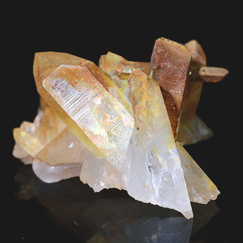 メール便不可 〔D122-32〕希少 アーカンソー州産 ゴールデンヒーラー クラスター Arkansas Golden Healer