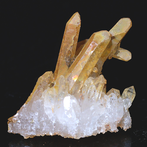 メール便不可 〔D122-33〕希少 アーカンソー州産 ゴールデンヒーラー クラスター Arkansas Golden Healer