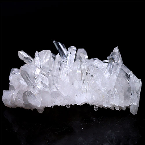 〔D123-57〕極上品 アーカンソー州産 水晶 クラスターARKANSAS CRYSTAL ギャランティーカード付【メール便不可】