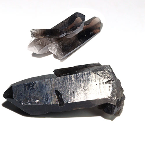 〔D30-555〕極上品 アーカンソー産 Extra スモーキークォーツ 黒水晶 クラスター【FOREST 天然石 パワーストーン】【メール便不可】