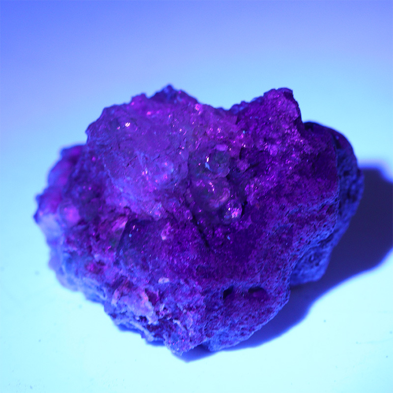 〔D356-40〕希少 メキシコ産 蛍光 ハイアライトオパール 玉滴石 Hyalite Opal 結晶 原石1個売り【メール便不可】