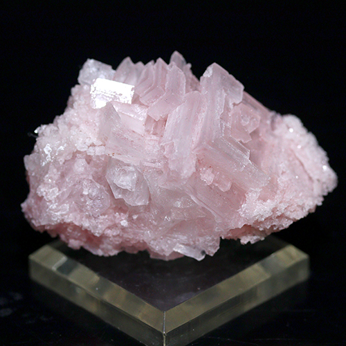 〔D427-36〕濃いピンク ピンクハーライトカリフォルニア産  Pink Halite 岩塩 塩の花 浄化 鉱物 原石 標本