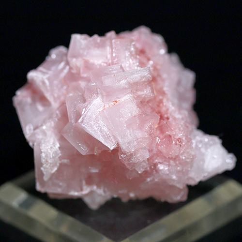 メール便不可 〔D427-40〕濃いピンク ピンクハーライトカリフォルニア産  Pink Halite 岩塩 塩の花 浄化 鉱物 原石 標本