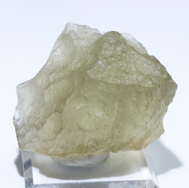 〔D455-14〕トップクォリティ パープルリビアングラス 隕石 原石 鉱物 Libyan desert glass