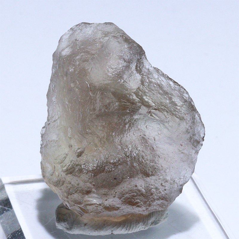 〔D455-23〕トップクォリティ パープルリビアングラス 隕石 原石 鉱物 Libyan desert glass