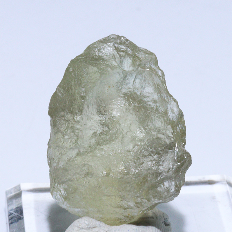 〔D455-30〕トップクォリティ パープルリビアングラス 隕石 原石 鉱物 Libyan desert glass
