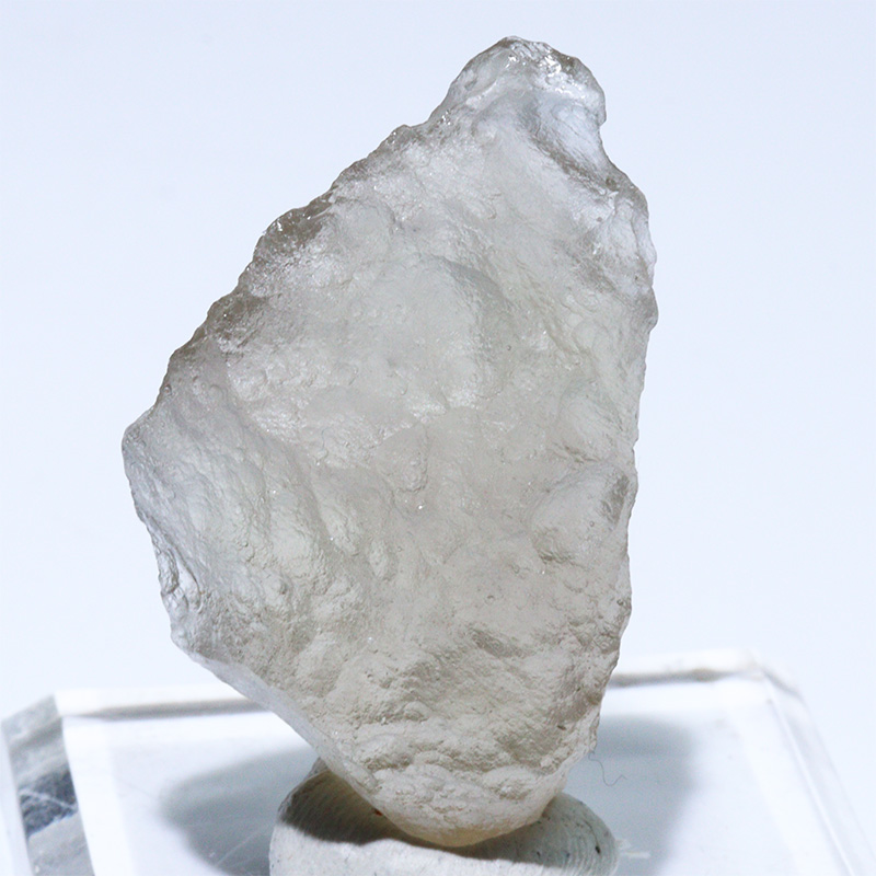 〔D455-7〕トップクォリティ パープルリビアングラス 隕石 原石 鉱物 Libyan desert glass