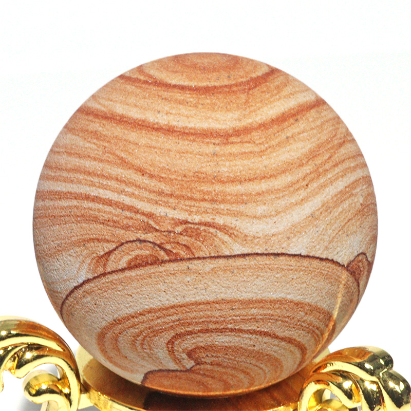 〔D458-14〕約5cm ナバホストーン スフィア サンドストーン Navajo stone【アメリカ・アリゾナ州産】【メール便不可】