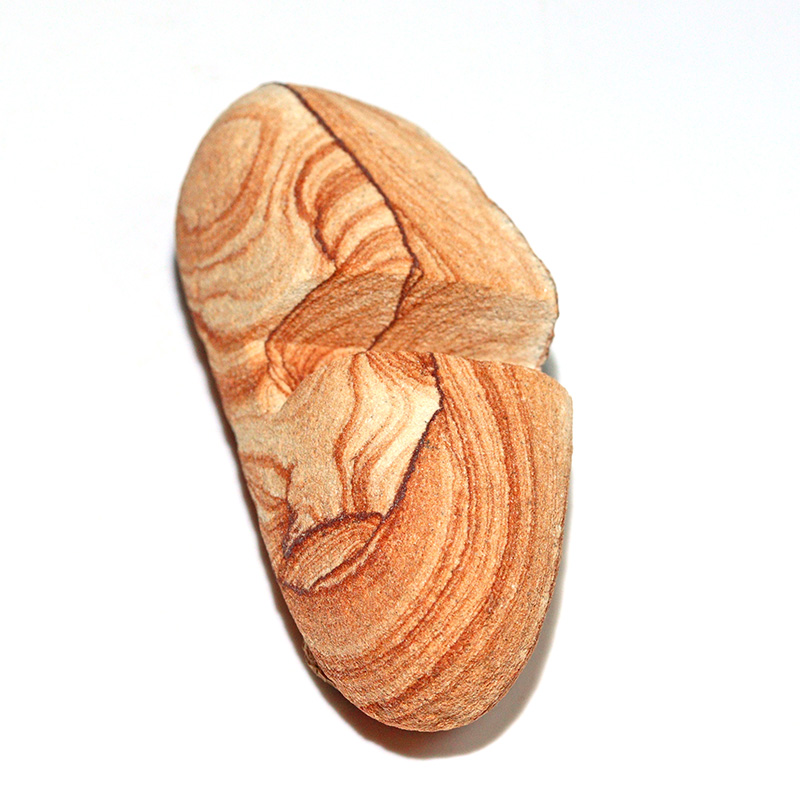 〔D461-1〕ナバホストーン カードスタンド サンドストーン Navajo stone【アメリカ・アリゾナ州産】