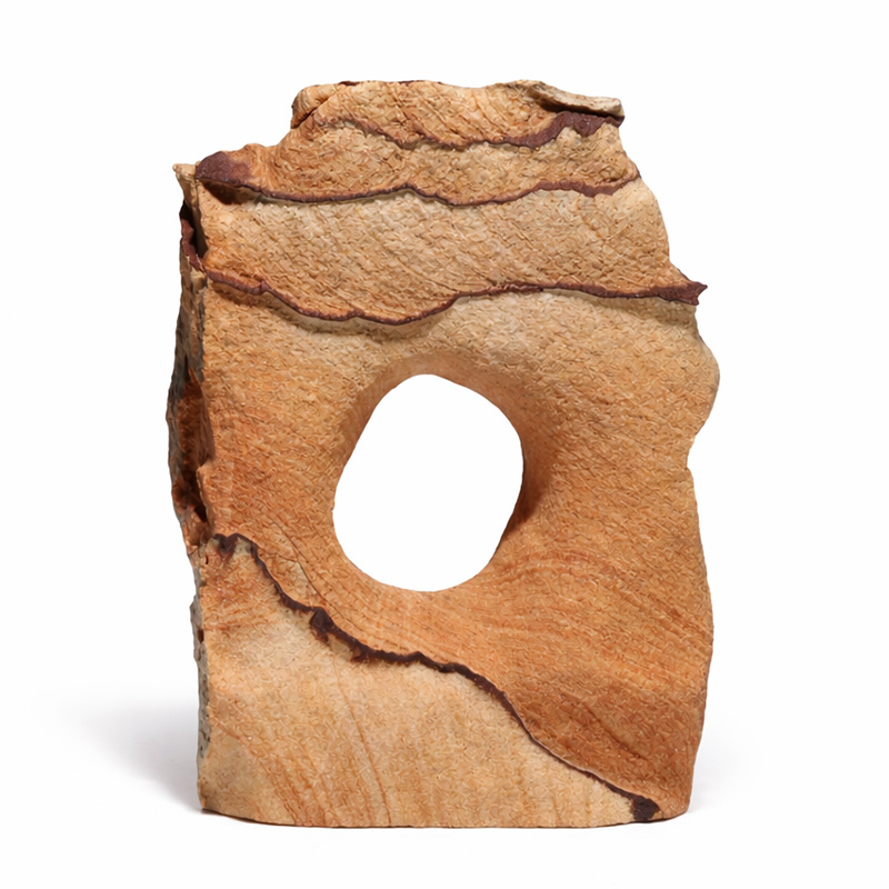 〔D462-2〕ナバホストーン 置物 サンドストーン Navajo stone 砂岩 インテリア オブジェ【アメリカ・アリゾナ州産】