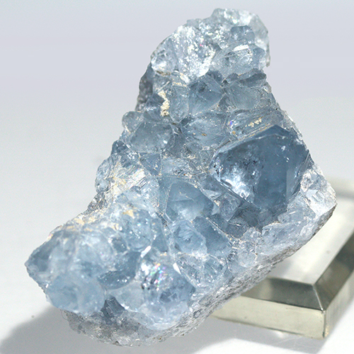 メール便不可 〔D470-27〕マダガスカル産 セレスタイト クラスター Celestite 天青石 セレスティン 浄化 置物
