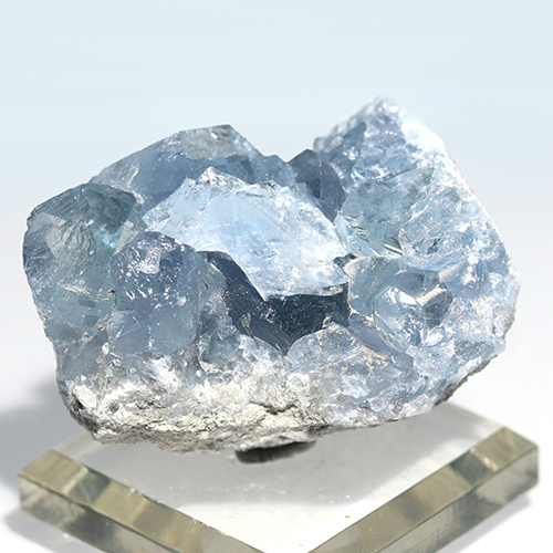 メール便不可 〔D470-28〕マダガスカル産 セレスタイト クラスター Celestite 天青石 セレスティン 浄化 置物