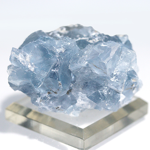 メール便不可 〔D470-30〕マダガスカル産 セレスタイト クラスター Celestite 天青石 セレスティン 浄化 置物