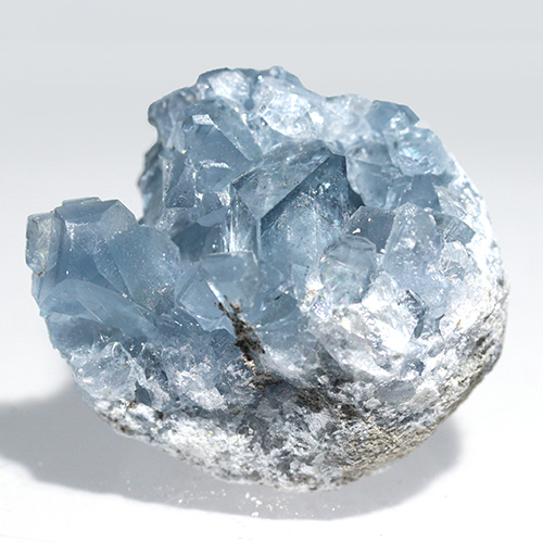 メール便不可 〔D470-32〕マダガスカル産 セレスタイト クラスター Celestite 天青石 セレスティン 浄化 置物