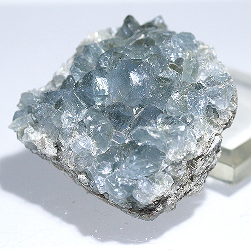 メール便不可 〔D470-33〕マダガスカル産 セレスタイト クラスター Celestite 天青石 セレスティン 浄化 置物