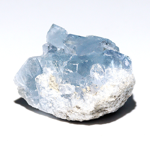メール便不可 〔D470-40〕マダガスカル産 セレスタイト クラスター Celestite 天青石 セレスティン 浄化 置物