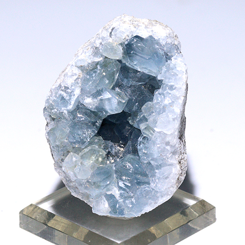 メール便不可 〔D470-41〕マダガスカル産 セレスタイト クラスター Celestite 天青石 セレスティン 浄化 置物