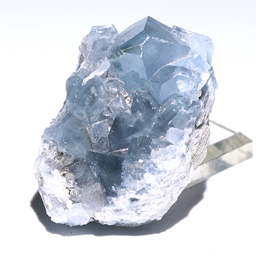 メール便不可 〔D470-45〕マダガスカル産 セレスタイト クラスター Celestite 天青石 セレスティン 浄化 置物