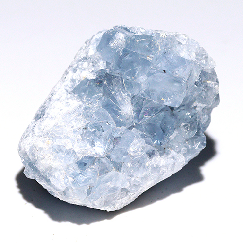 メール便不可 〔D470-46〕マダガスカル産 セレスタイト クラスター Celestite 天青石 セレスティン 浄化 置物