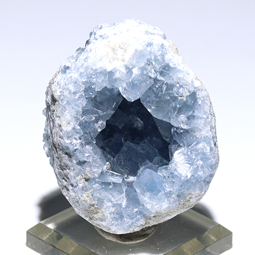 メール便不可 〔D470-49〕マダガスカル産 セレスタイト クラスター Celestite 天青石 セレスティン 浄化 置物