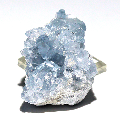 メール便不可 〔D470-52〕マダガスカル産 セレスタイト クラスター Celestite 天青石 セレスティン 浄化 置物