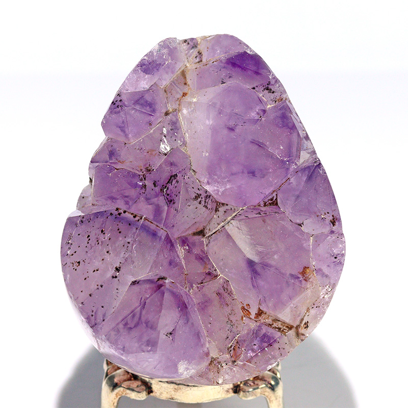 〔D476-10〕卵形 アメジスト原石 ブラジル リオグランデドスル アメティスタドスル産【メール便不可】