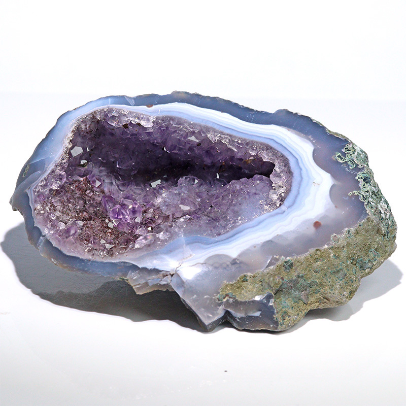 〔D476-12〕アメジストジオード 原石 ブラジル リオグランデドスル アメティスタドスル産【メール便不可】