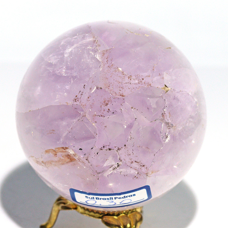 〔D476-3〕約58mm 笑口 アメジスト原石 丸玉 ブラジル リオグランデドスル アメティスタドスル産【メール便不可】