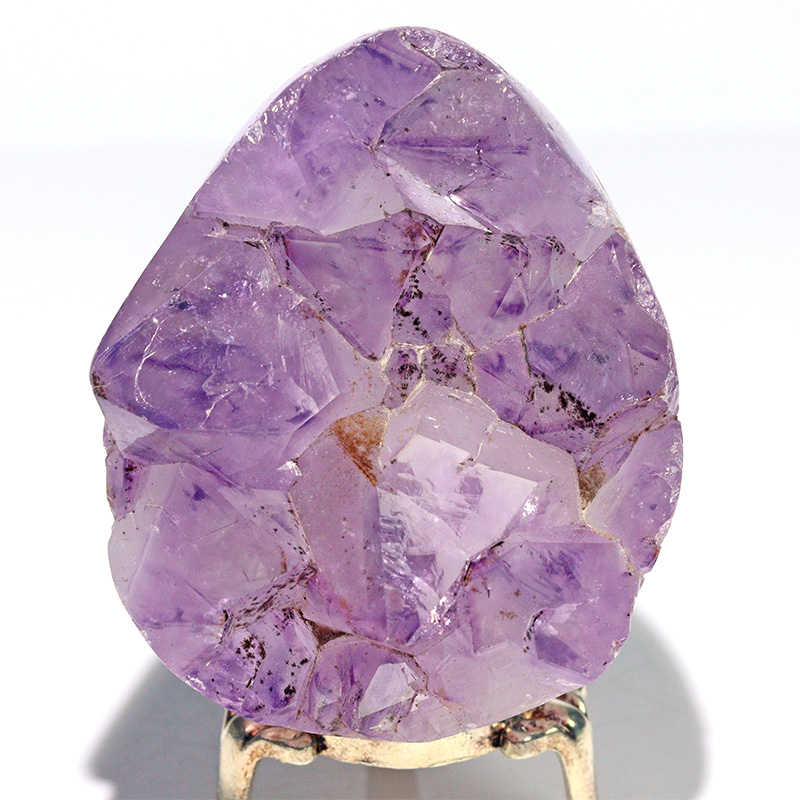 〔D476-9〕卵形 アメジスト原石 ブラジル リオグランデドスル アメティスタドスル産【メール便不可】