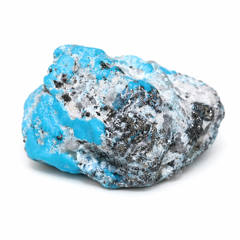 〔D479-2〕アリゾナ 天然キングマンターコイズ 原石 無処理 Kingman turquoise