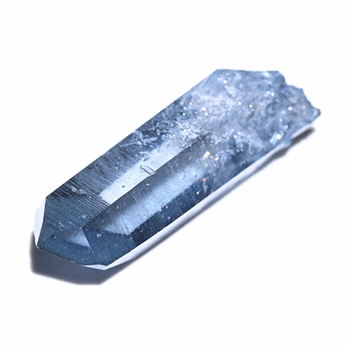 メール便不可 〔D487-8〕極上品 アーカンソー州産 ブルーオーラ  クォーツ  ARKANSAS CRYSTAL