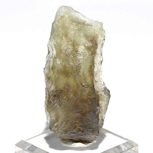 メール便不可 〔D488-16〕ブラックリビアングラス 隕石 原石 鉱物 Libyan desert glass（ブルーライン）