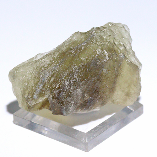 メール便不可 〔D488-19〕ブラックリビアングラス 隕石 原石 鉱物 Libyan desert glass（ブルーライン）