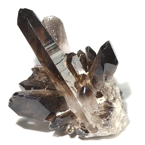 メール便不可 〔D491-11〕ブラジル ミナスジェライス コリント スモーキークォーツ クラスター smoky quartz