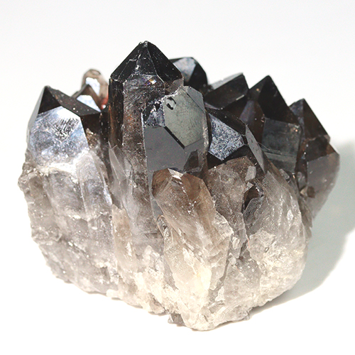 メール便不可 〔D491-5〕ブラジル ミナスジェライス コリント スモーキークォーツ クラスター smoky quartz