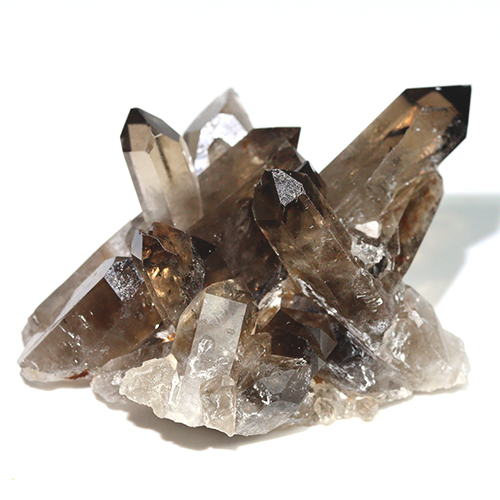 メール便不可 〔D491-6〕ブラジル ミナスジェライス コリント スモーキークォーツ クラスター smoky quartz
