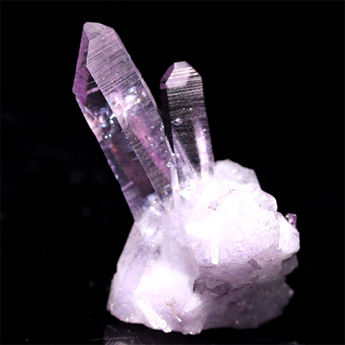 〔D494-24〕極上品 アーカンソー州産 ピンクオーラ クラスター クォーツ ARKANSAS CRYSTAL ギャランティーカード付