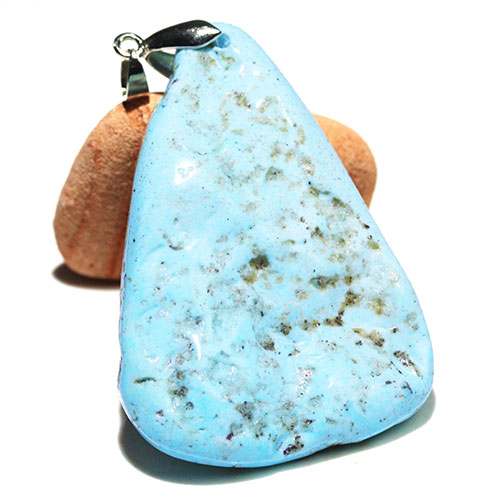 〔J374-1〕アリゾナ キングマンターコイズ ペンダント Kingman turquoise